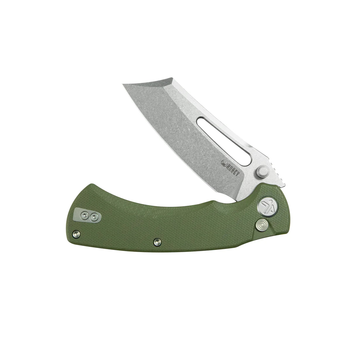 Kubey Dheo KU378B Button Lock 14C28N Folding Knife – EDC Pocket Knife
