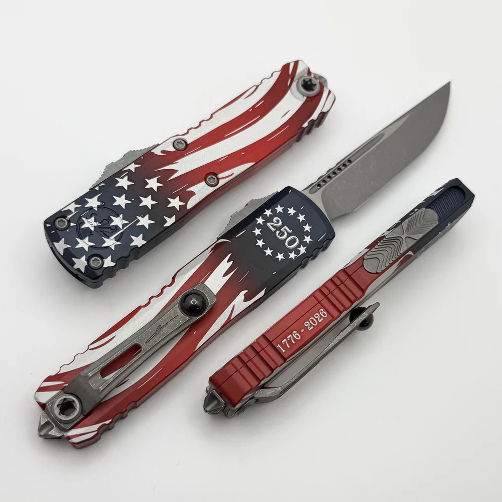 Microtech UTX-85 Signature Series: 250th Anniversary 4th of July Edition