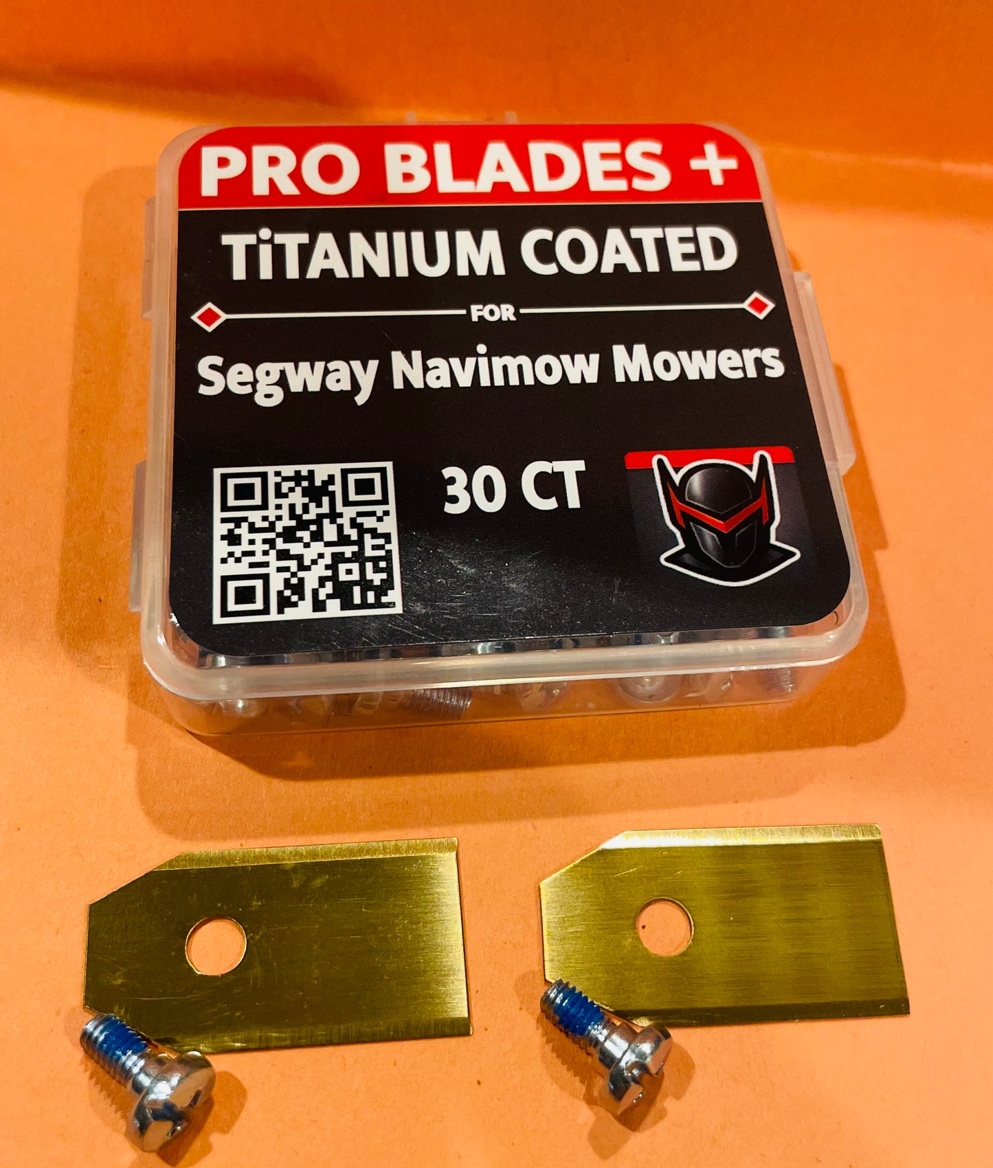 Pro Blades Plus: 30CT Titanium Coated Blades- Designed for Navimow Robotic Lawn Mowers