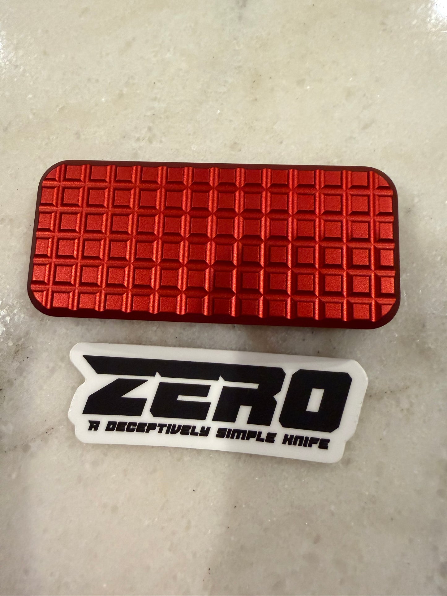 Rivery Zero Grenade Cad Lab Red Utility Knife – Premium USA Made Retractable EDC | MacMow