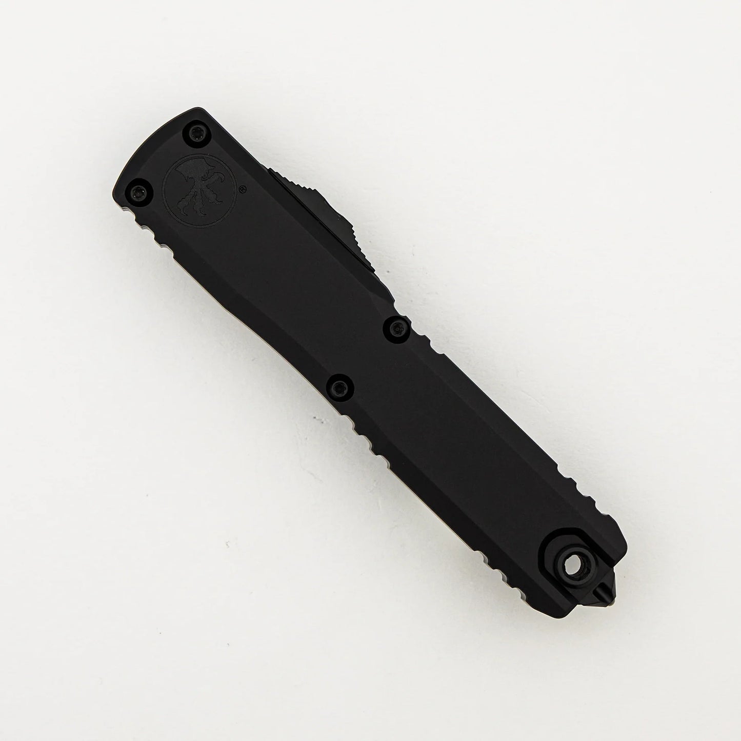 Microtech Ultratech Gen IV OTF Knife - 3.55" D/E Black Tactical Automatic (11224-1T)