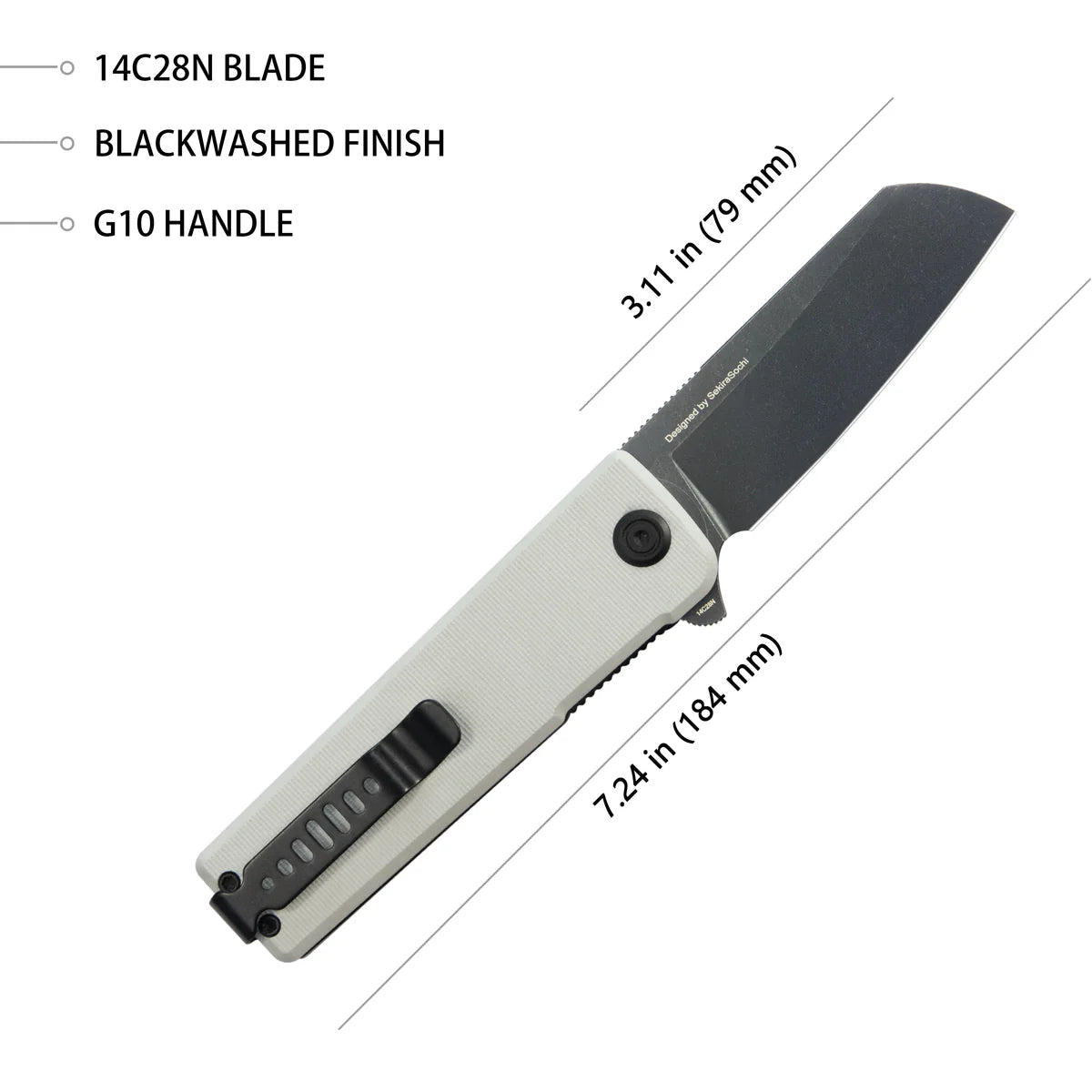 Kubey Sailor KU317J 14C28N Folding Knife – EDC Pocket Knife