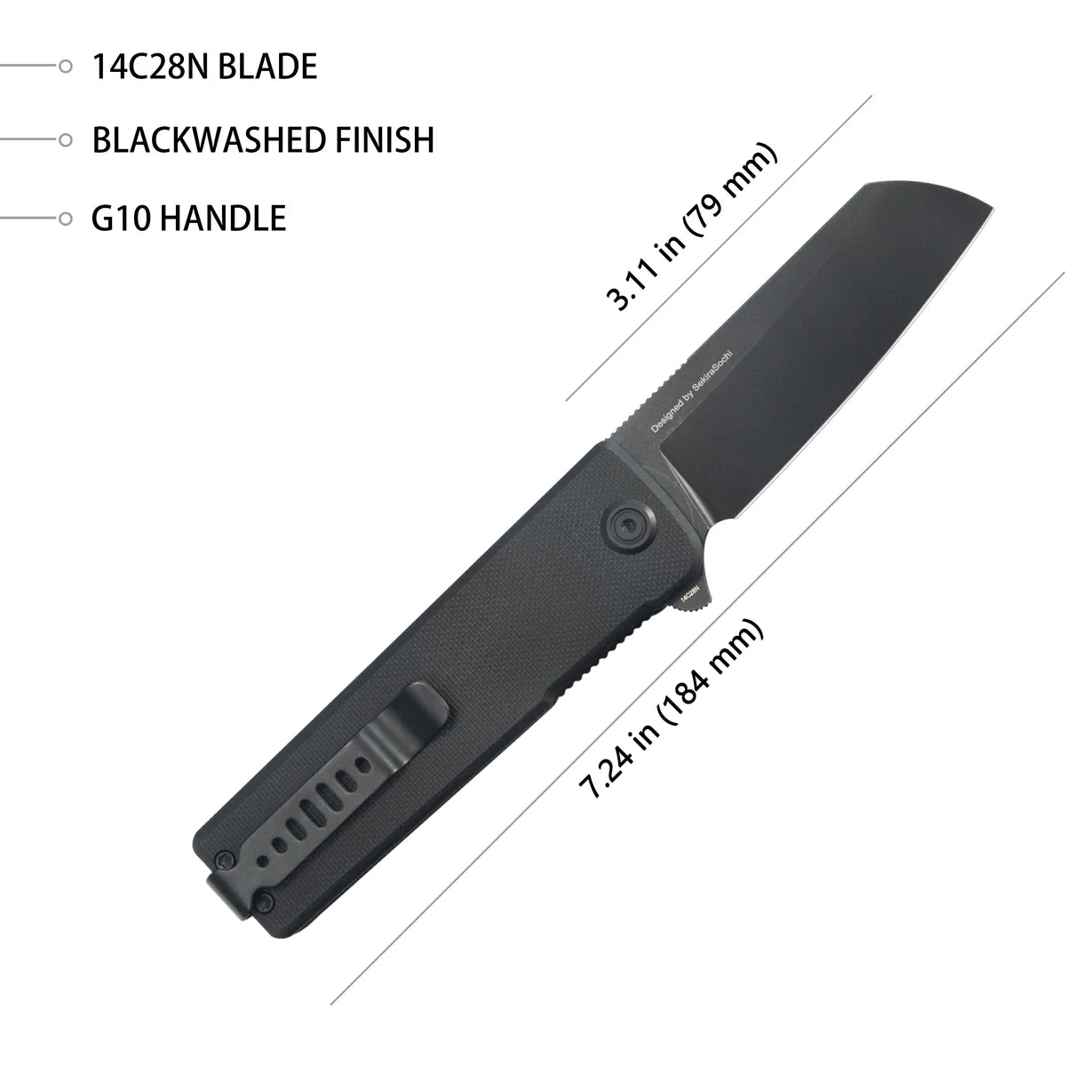 Kubey Sailor KU317I 14C28N Folding Knife – EDC Pocket Knife