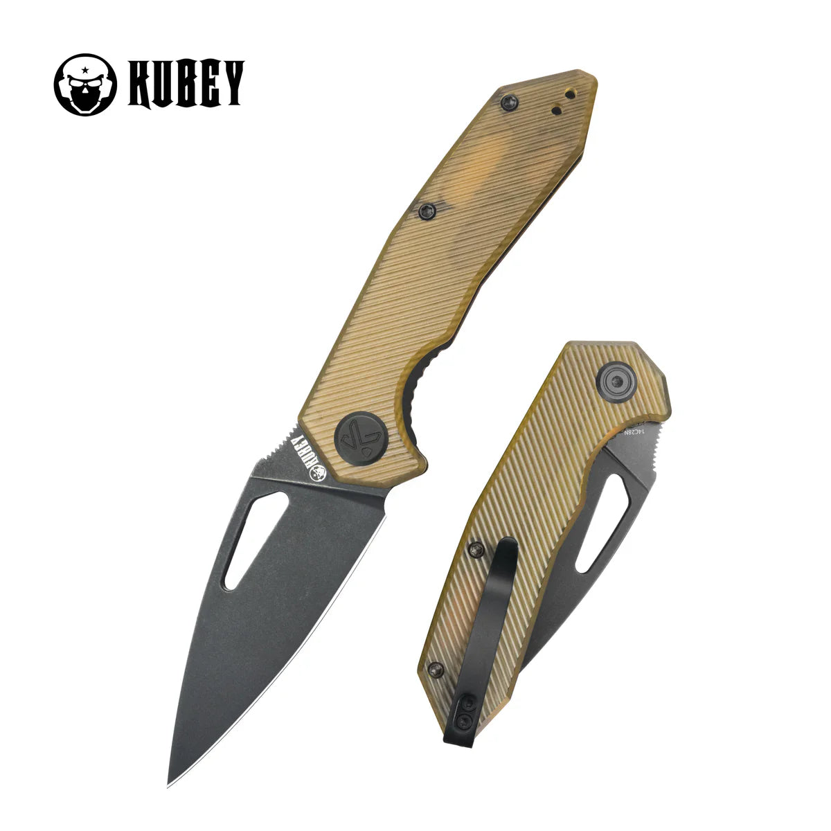 Kubey Coeus KU122T Folding Knife – EDC Pocket Knife