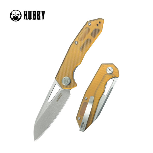 Kubey Vagrant KU291Q 14C28N Folding Knife – EDC Pocket Knife