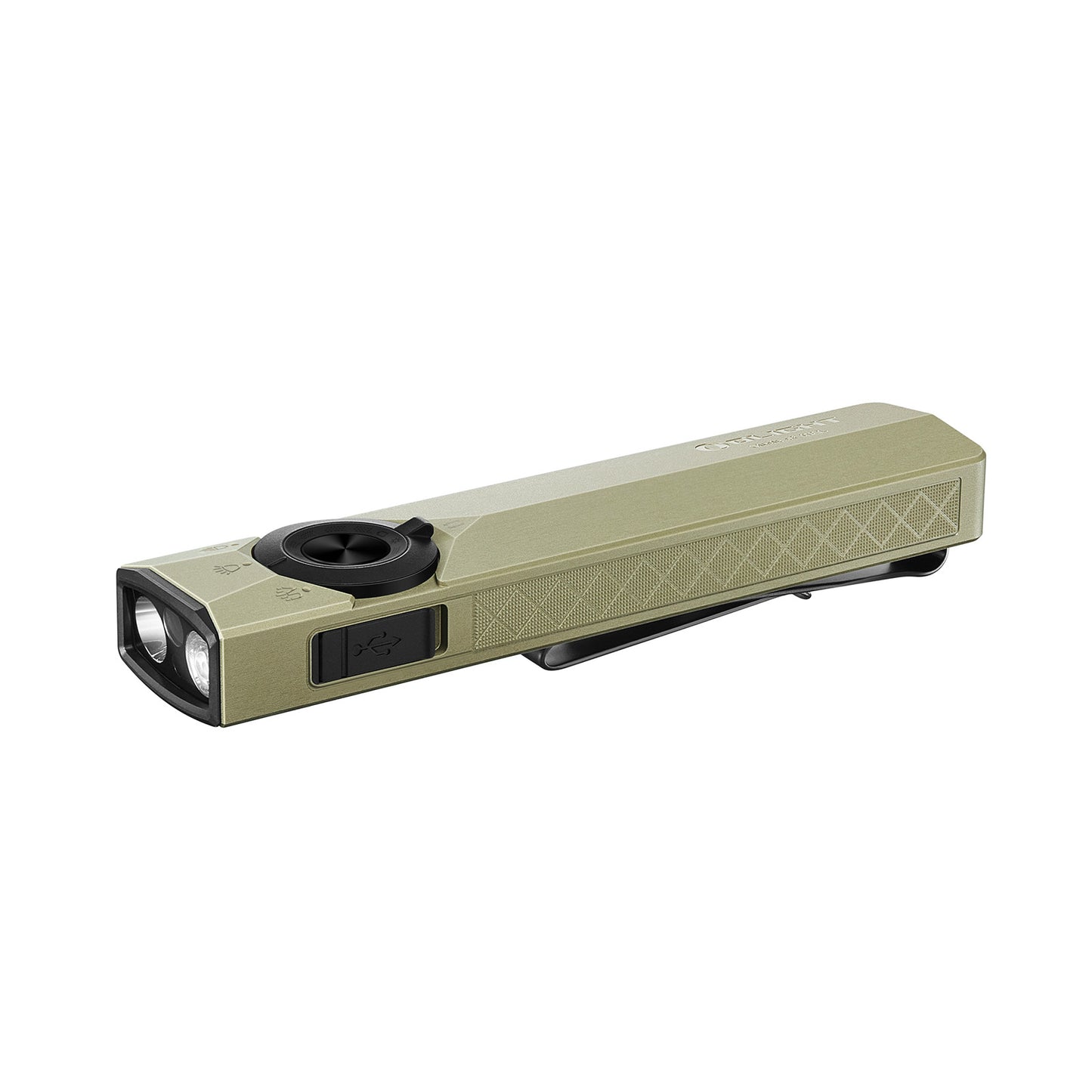Olight Ark Pro Ultra EDC Flashlight - Olive Green