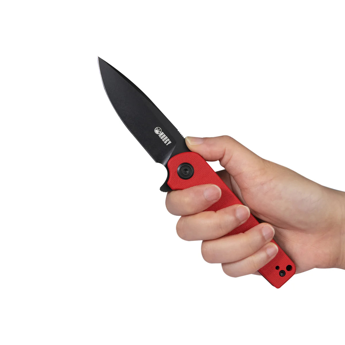 Kubey Wolverine KU233E Black Red G10 14C28N Folding Knife – EDC Pocket Knife