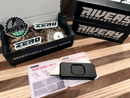 Rivery Manufacturing: Zero, Smooth Op Black