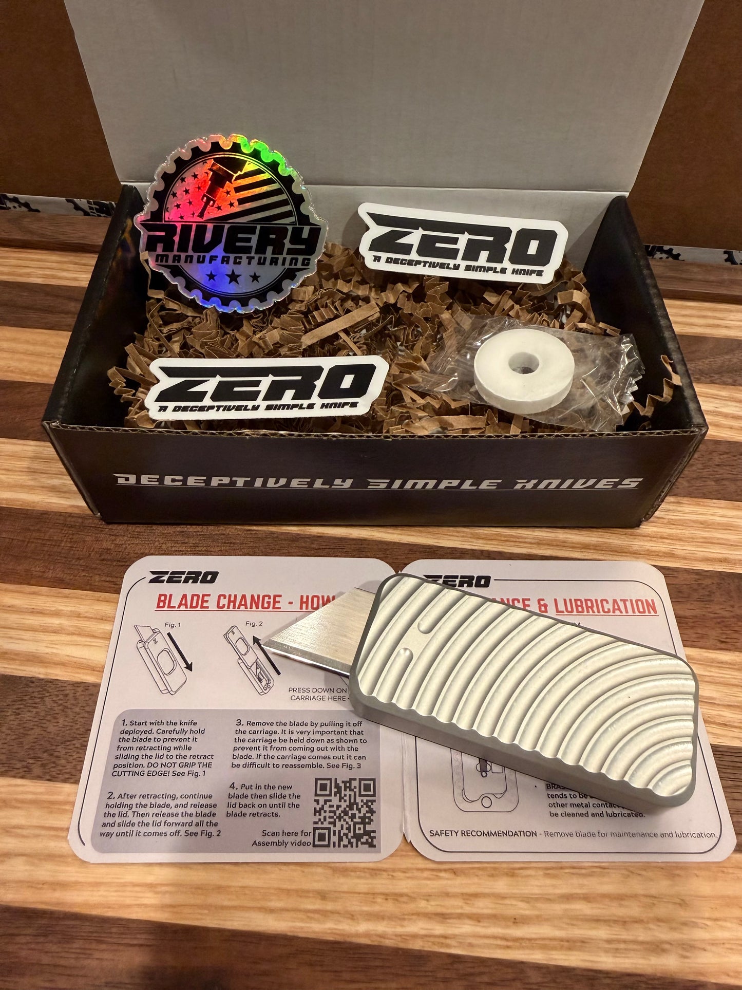 Rivery Zero Original Gray Utility Knife