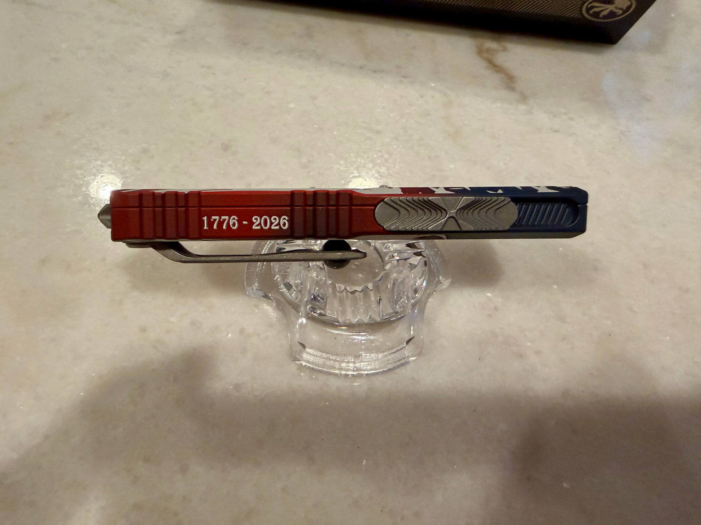 Microtech UTX-85 Signature Series: 250th Anniversary 4th of July Edition