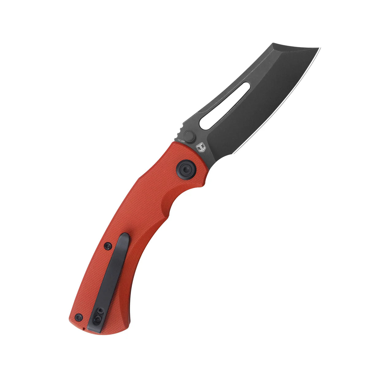 Kubey Dheo KU378C Button Lock 14C28N Folding Knife – EDC Pocket Knife