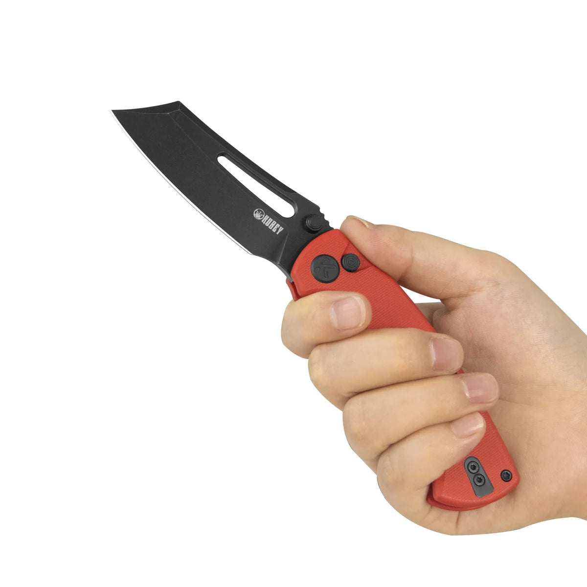 Kubey Dheo KU378C Button Lock 14C28N Folding Knife – EDC Pocket Knife