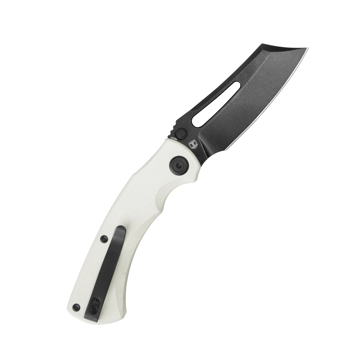 Kubey Dheo KU378E Button Lock 14C28N Folding Knife – EDC Pocket Knife