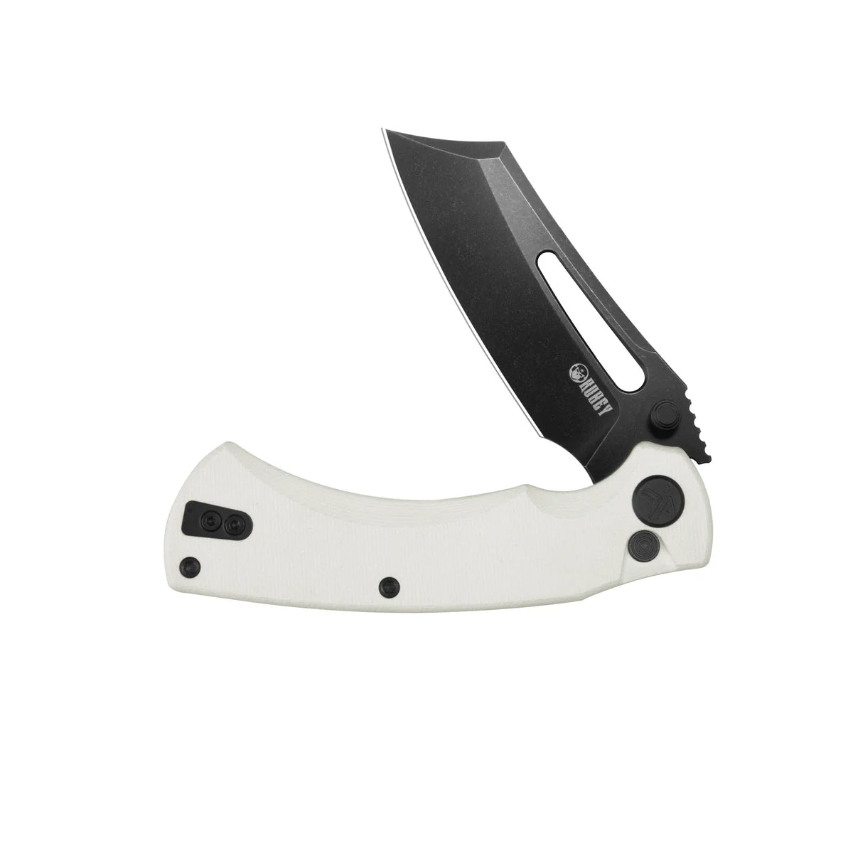 Kubey Dheo KU378E Button Lock 14C28N Folding Knife – EDC Pocket Knife