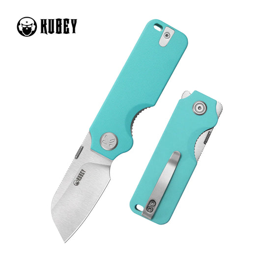 Kubey Boxer KU407B 14C28N Folding Knife – EDC Pocket Knife
