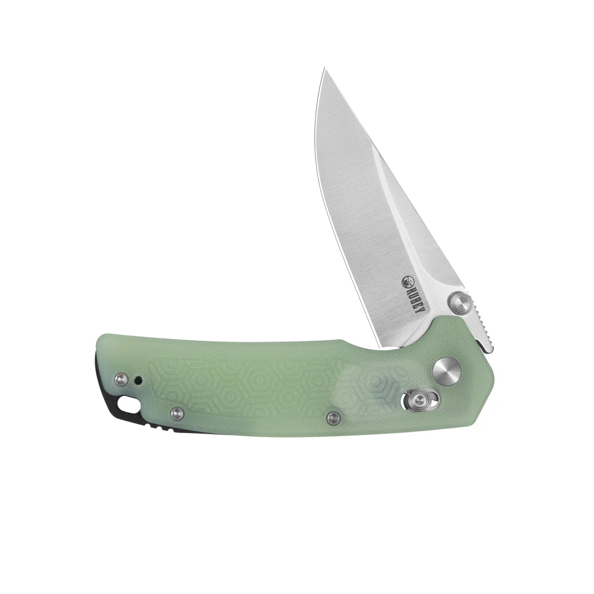Kubey Geri KU464B Jade Crossbar Lock 14C28N Folding Knife – EDC Pocket Knife