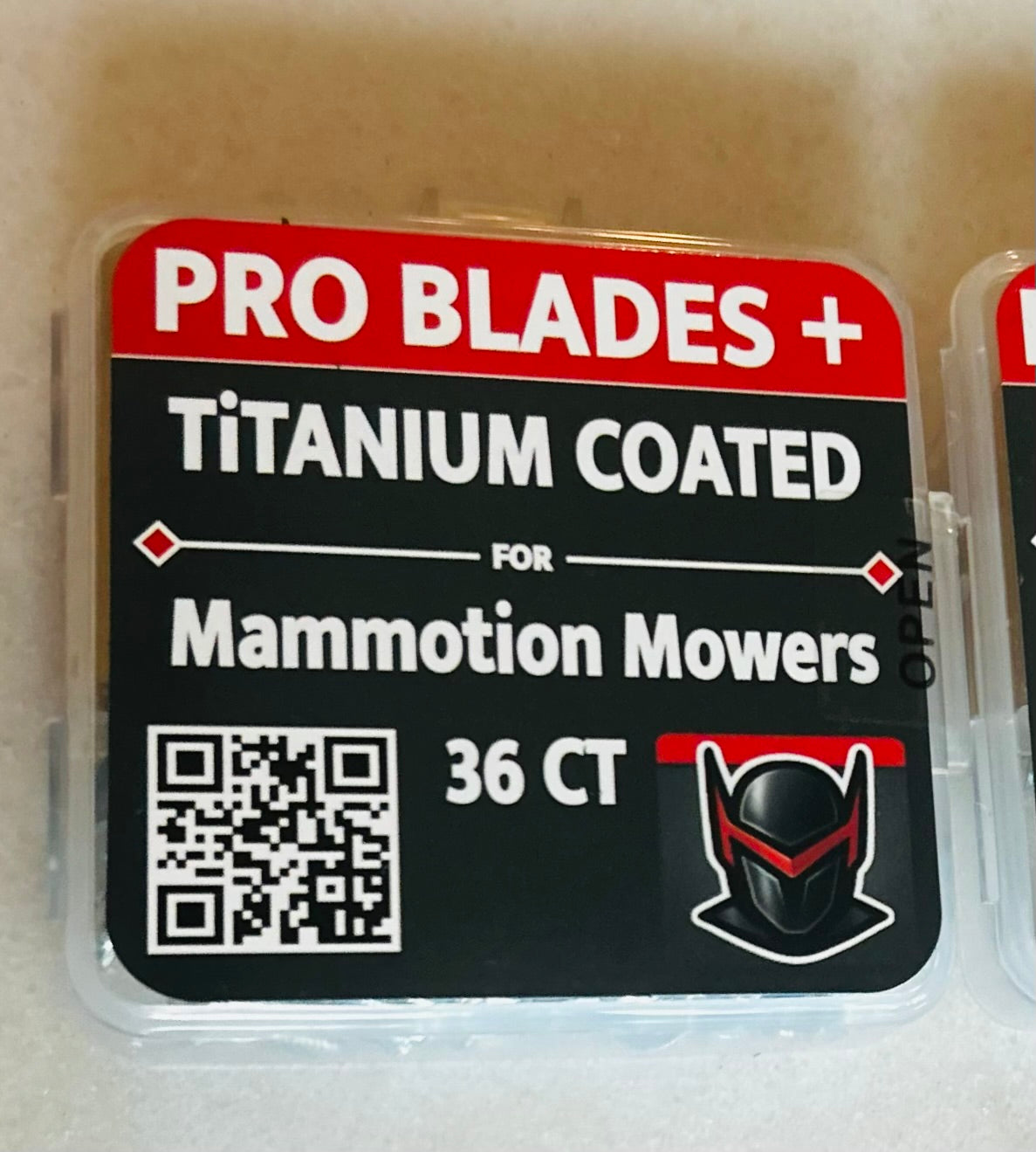 Pro Blades Plus: 36CT Titanium Coated Blades- Designed for Mammotion Robotic Lawn Mowers