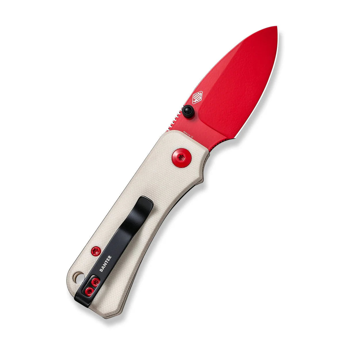 CIVIVI Baby Banter Liner Lock Knife - Black G10 Handle / Black Stonewashed Nitro-V Blade (C19068S-7)
