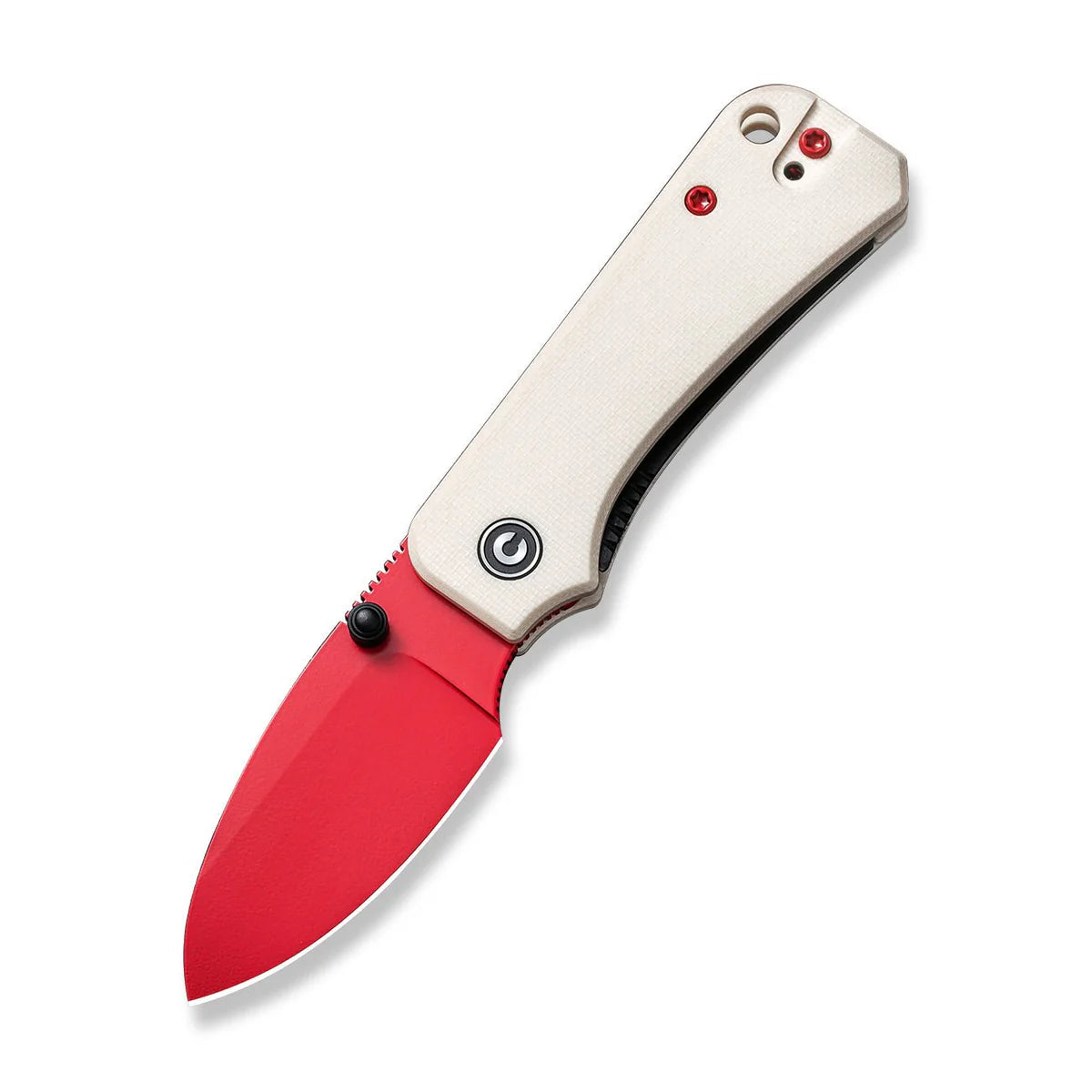 CIVIVI Baby Banter Liner Lock Knife - Black G10 Handle / Black Stonewashed Nitro-V Blade (C19068S-7)