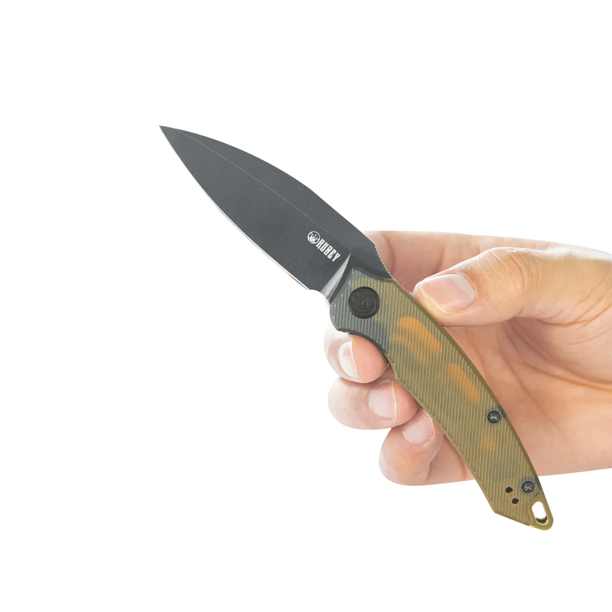 Kubey Leaf KU333H AUS-10 Folding Knife – EDC Pocket Knife