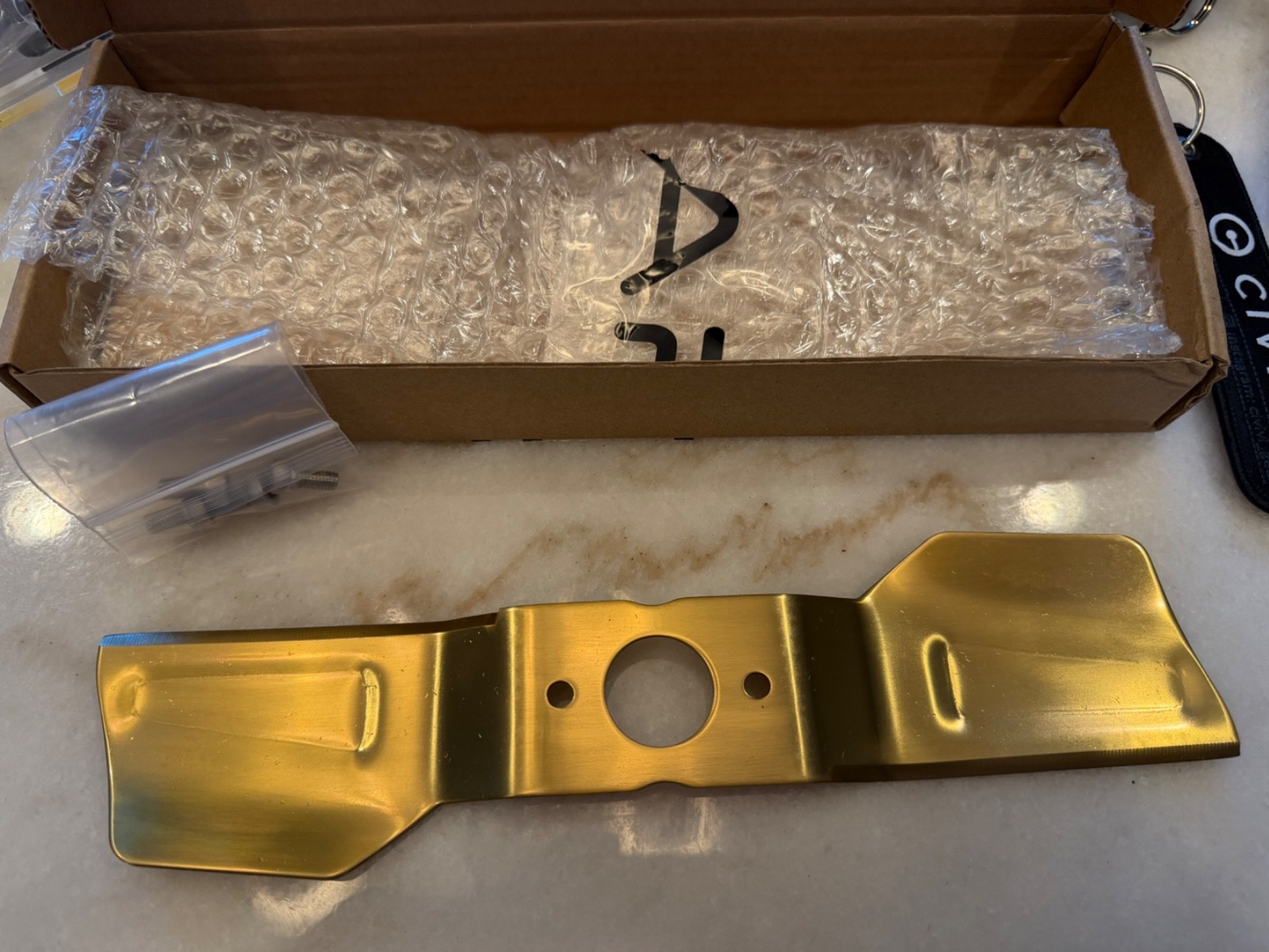 Genuine Yarbo Pro Module Straight Blades & Bolts Set - New