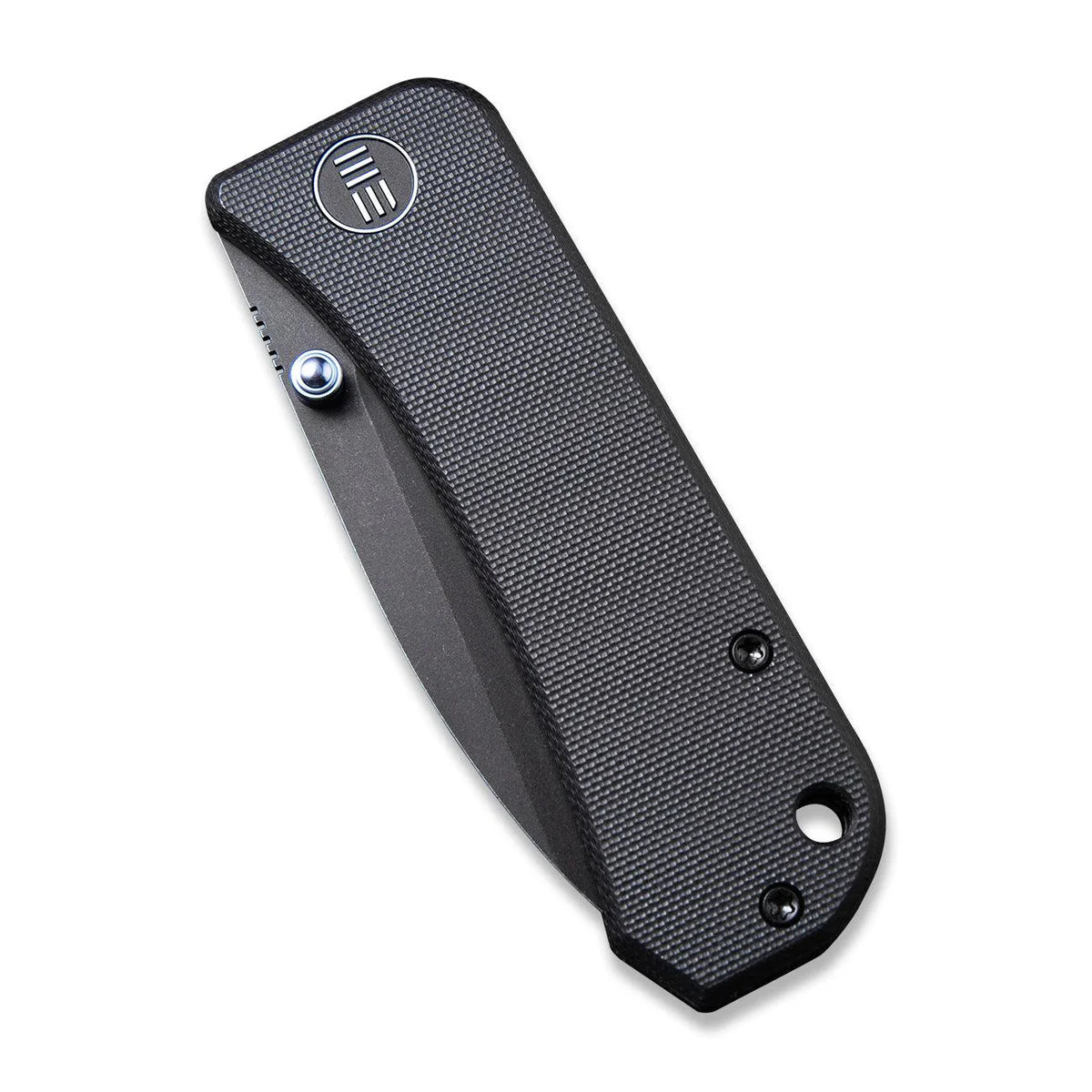 WE Knife Banter Liner Lock EDC Knife - Black G10 Handle / Black Stonewashed CPM S35VN Blade (2004B)