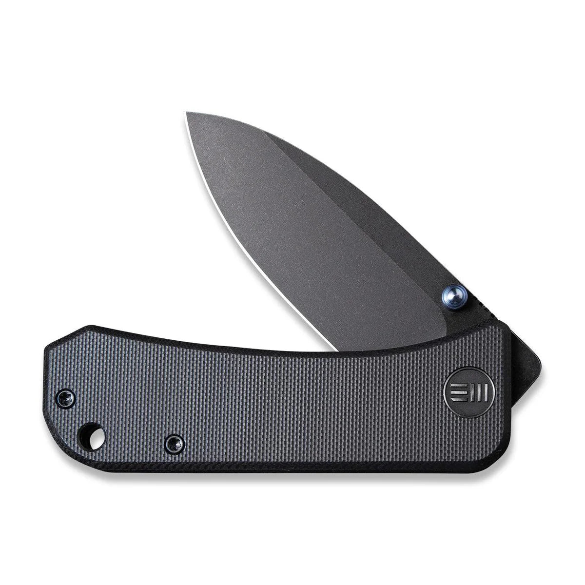 WE Knife Banter Liner Lock EDC Knife - Black G10 Handle / Black Stonewashed CPM S35VN Blade (2004B)